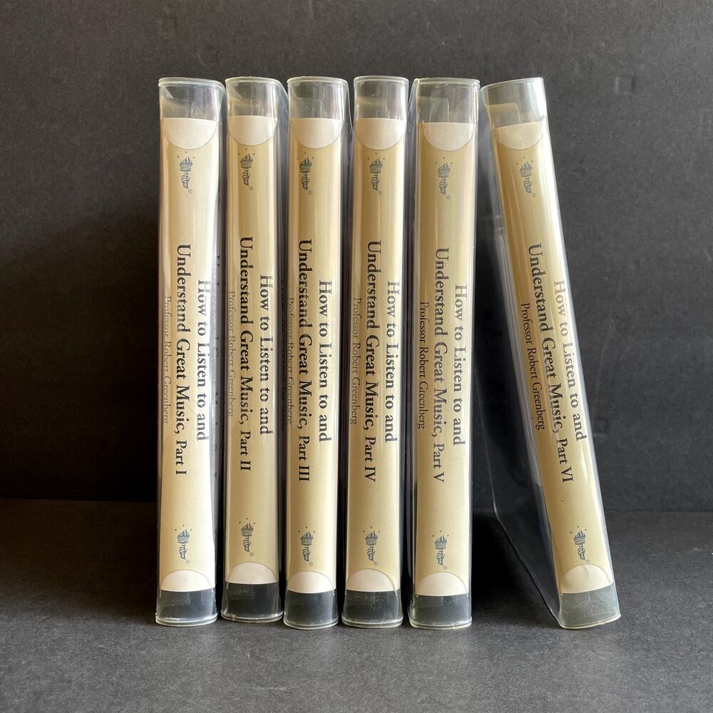 The Great Courses: How To Listen To & Understand Great Music Parts I-VI Audio CD